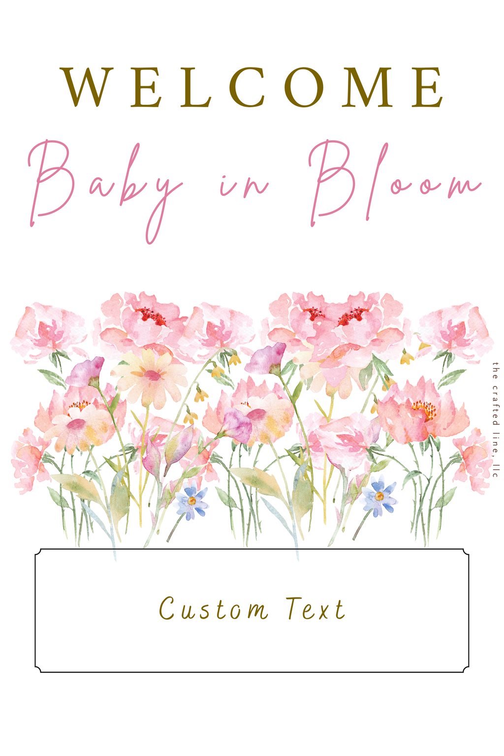 Signs with Florals & Accessories