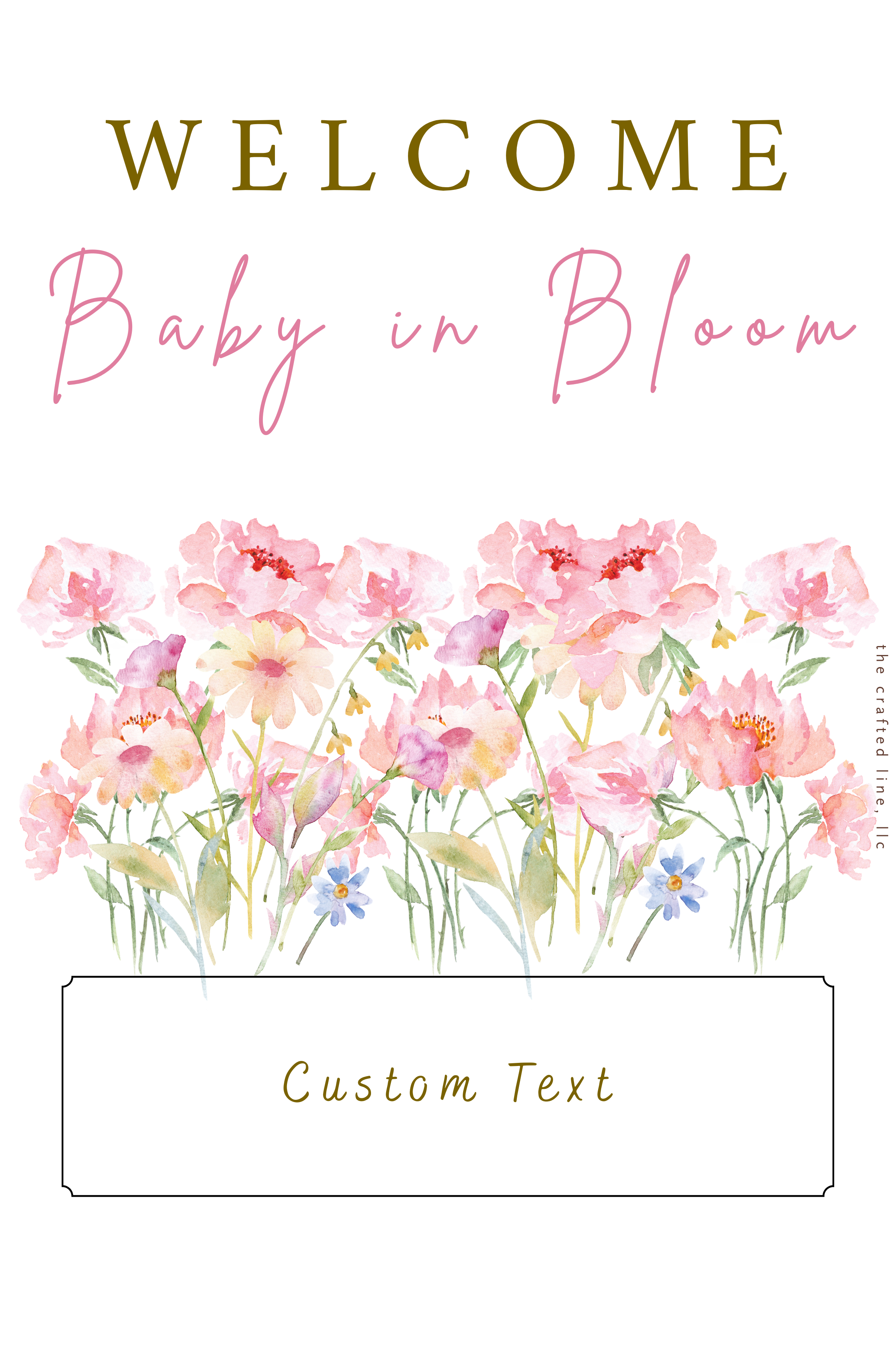 Signs with Florals & Accessories