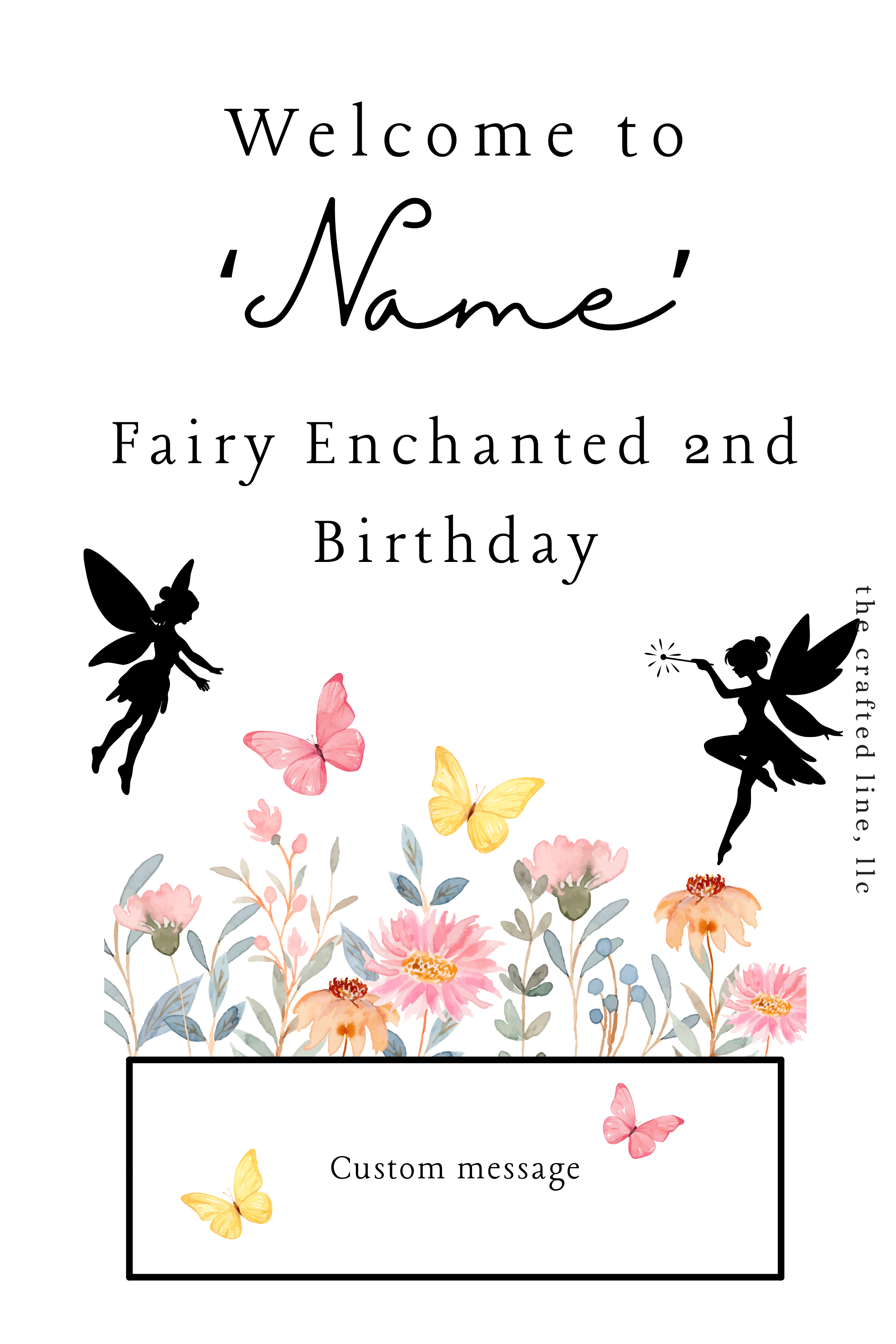 Signs with Florals & Accessories