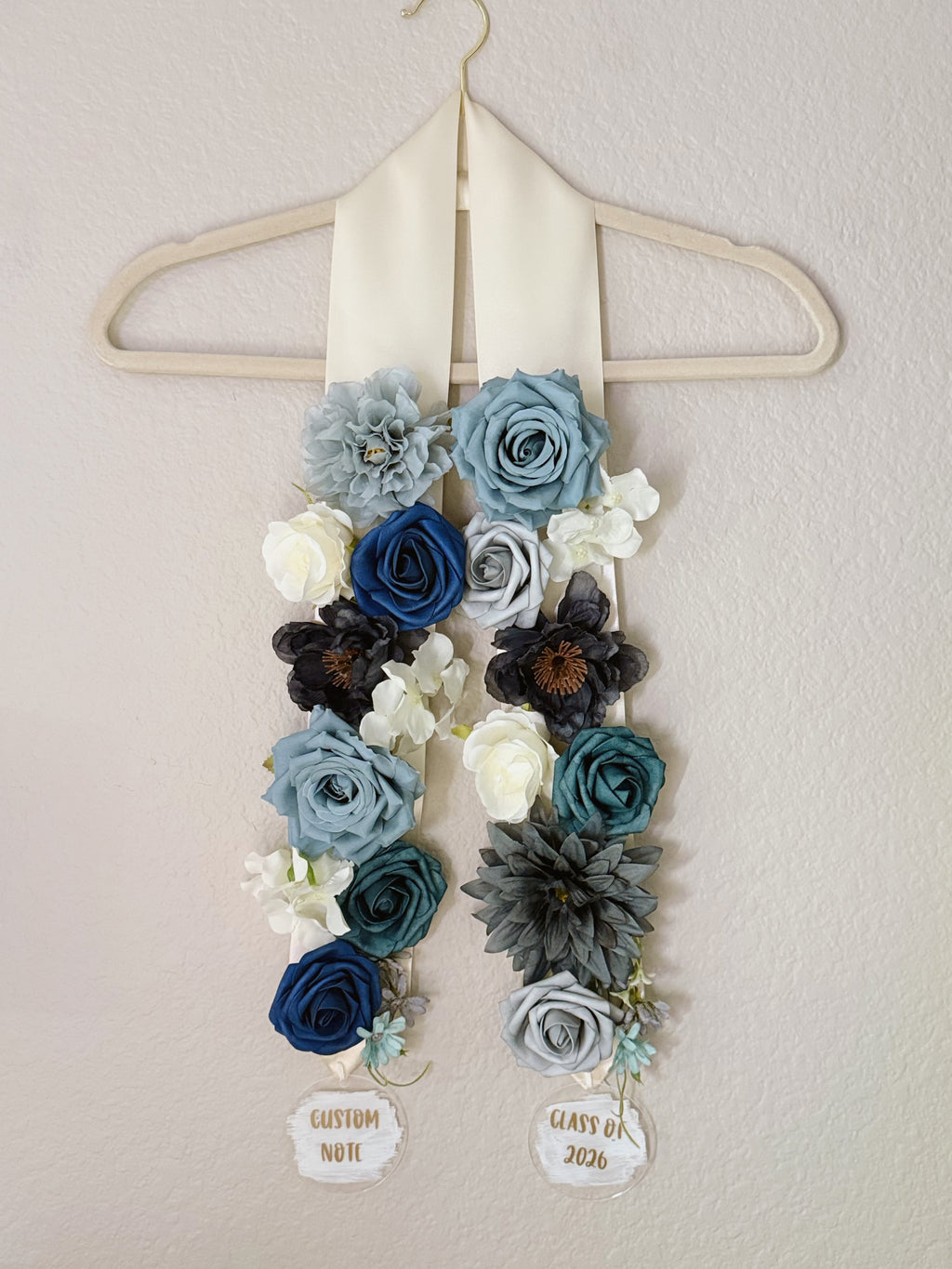 Floral Graduation Stole