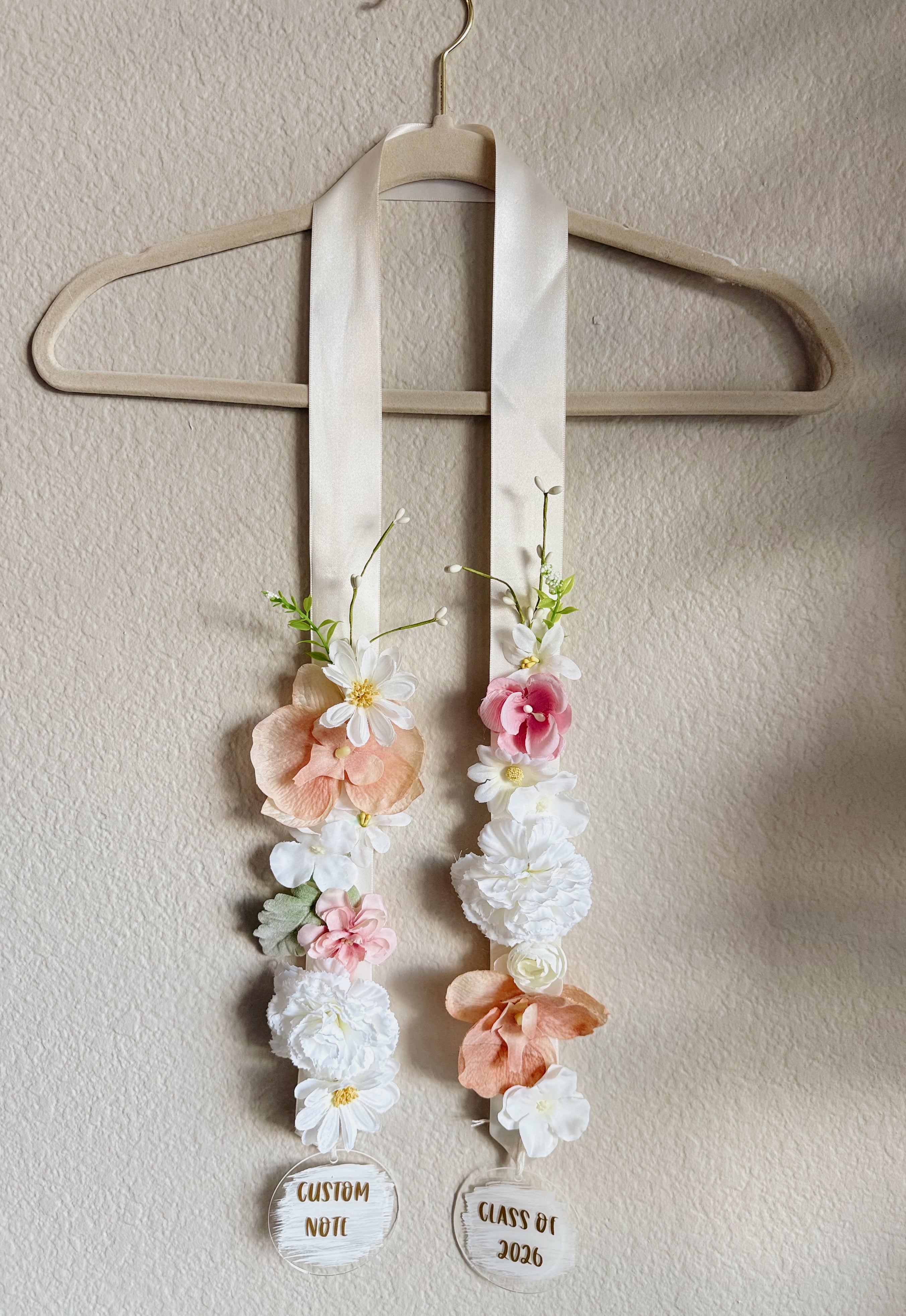 Floral Graduation Stole